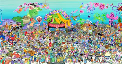 See All 760 Characters From Nickelodeons Spongebob Squarepants