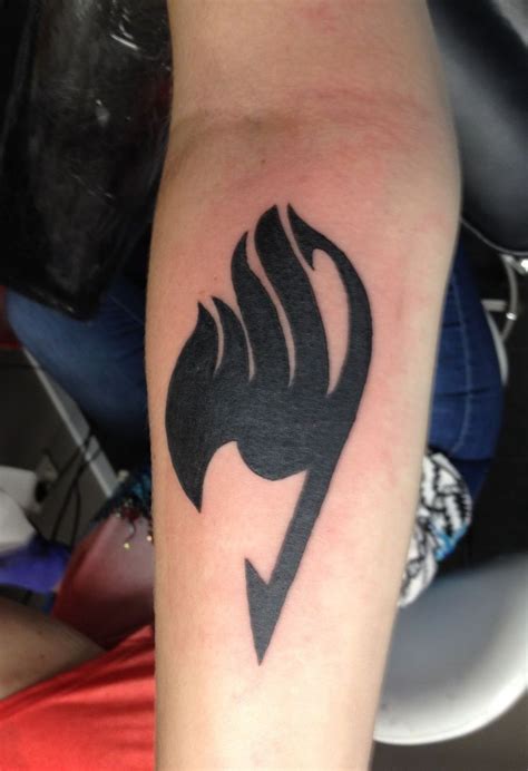 Kyxvo Fairy Tail Arm Tattoo