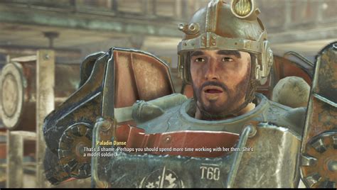 Shadow of steel becomes available upon completion of act i. Paladin Danse - Fallout 4