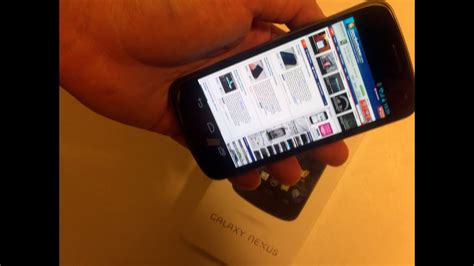 Samsung Galaxy Nexus Unboxing Pocketnow Youtube