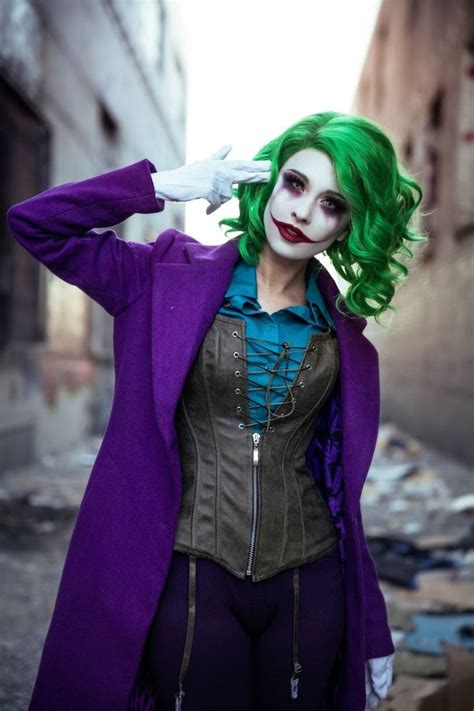 Hendoart Dc Joker Halloween Joker Costume Female Joker