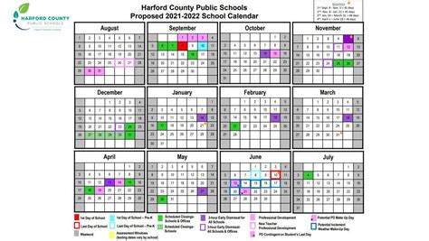 Hcps Student Calendar Customize And Print