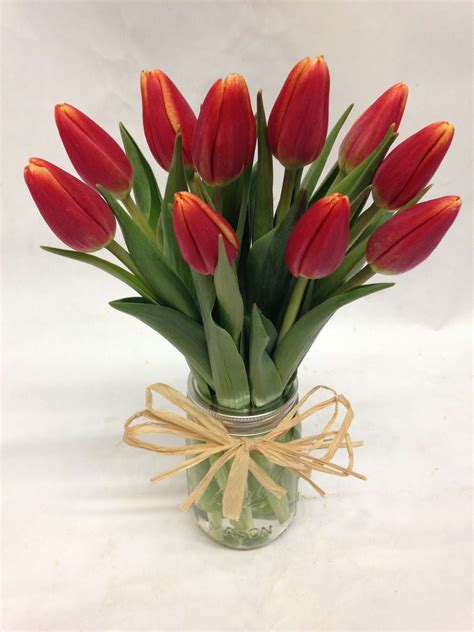 Preserved flowers are specially treated such that they last for years, sometimes forever, and you can get them from these florists in singapore. Simple Tulip Jar in San Francisco, CA | Flowers of the Valley