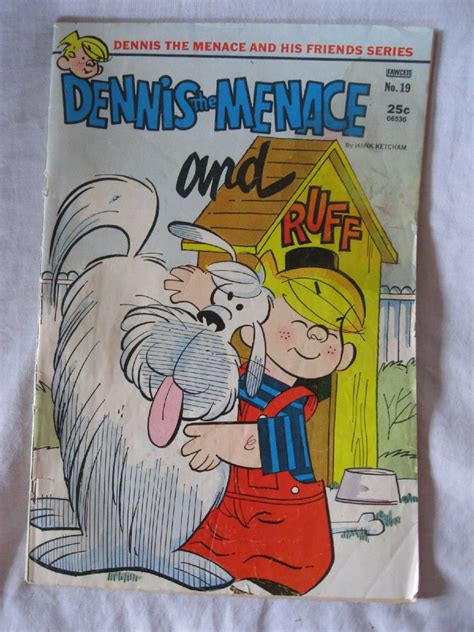 Dennis The Menace And Ruff Comic Book 1973 No 19 Hank Ketcham Fawcet