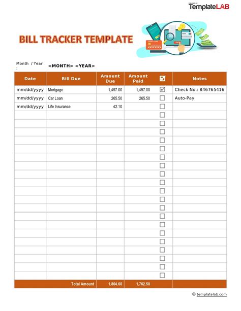 So, if you've started a new small scale business or even if you are a simple housewife and require an instant solution for keeping a check on stuff, you can try free excel tracker templates. 33 Free Bill Pay Checklists & Bill Calendars (PDF, Word & Excel)