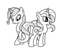 So i'll be using the screencaps i took to make ve. Starlight Glimmer Pony Coloring Page Coloring Pages