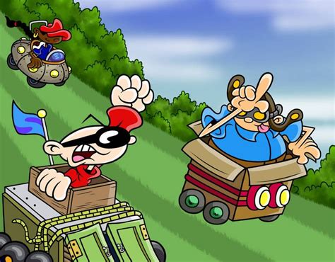 Flash Game Flashback Downhill Derby By Pennywhistle444 On Deviantart
