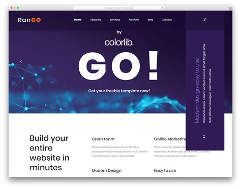 Here is a preview of one of the templates. 30 Free Hosting Website Templates To Attract Website ...