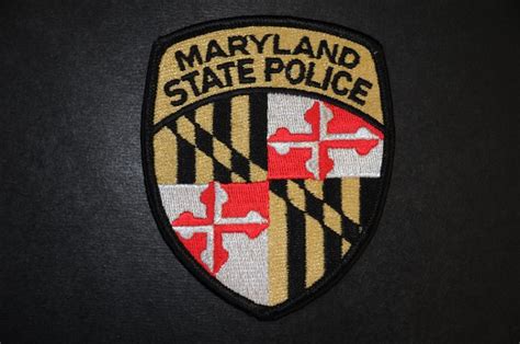 Maryland State Police Patch Current Issue States Display Police