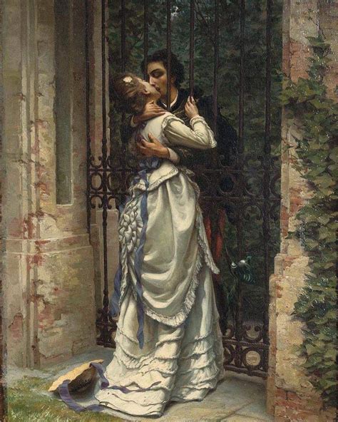 𝐴𝑟𝑡 ㅤ On Twitter The Kiss By Silvio Allanson 1910 … Romantic Paintings Classic Paintings