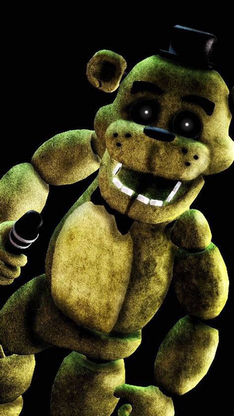 Ignited Golden Freddy Wallpapers Wallpaper Cave