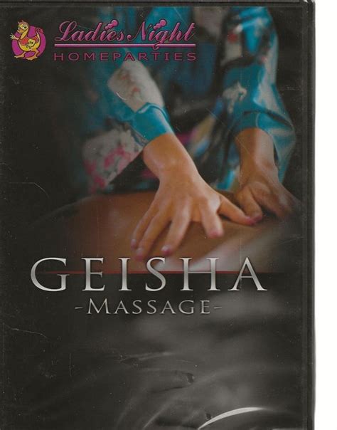 Geisha Massage Dvd Dvd