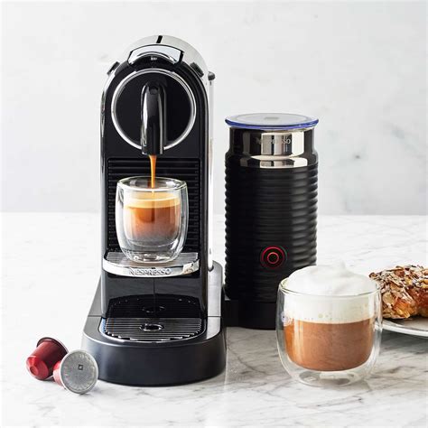 It's important to note that this feature can burn coffee if it's left on automatic shutoff: Nespresso CitiZ Espresso Machine & Milk Frother, Black ...
