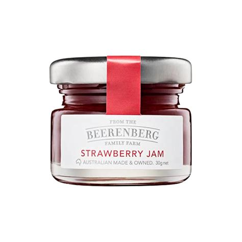 Beerenberg Strawberry Jam 30g x 12 - globalfoodproduct.com
