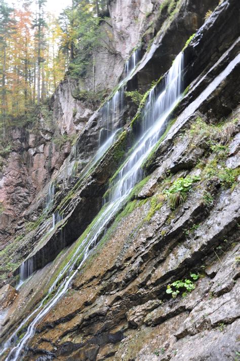 Waterfall In Ravine At Wildbachklamm Cc0photo