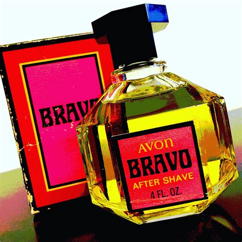 Fun Kitschy Bottle Of Avon Bravo After Shave Full And Unused Vintage