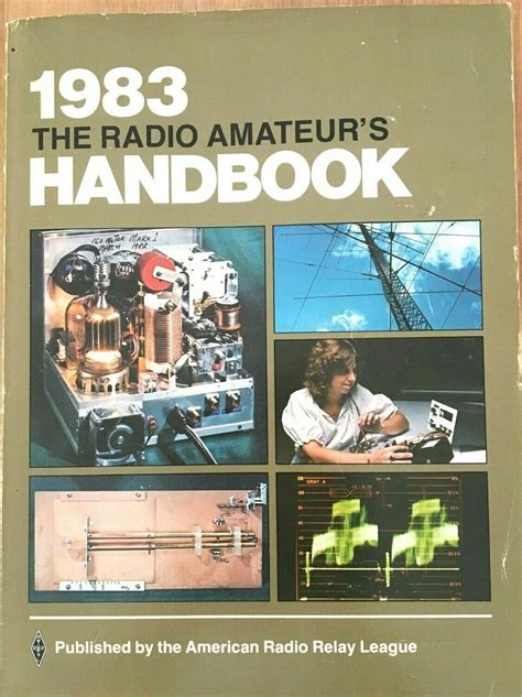 ⚡1983 The Radio Amateurs Handbook Vintage💰american Radio Relay League Handbook Ebay