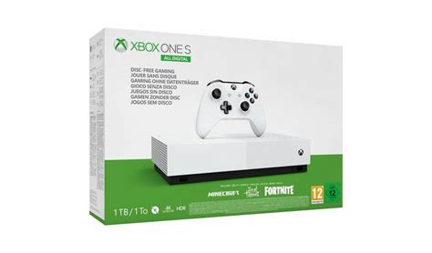 Xbox One S All Digital Edition With Minecraft Sea Of