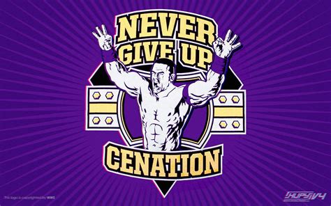 John Cena Never Give Up Towel