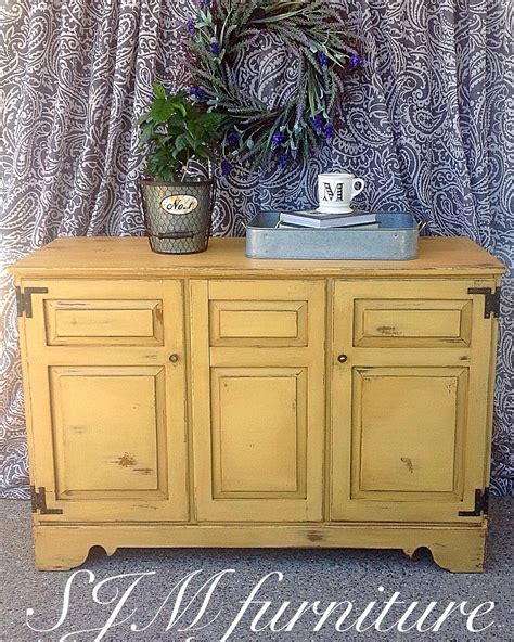 Vintage Buffet Pained In Annie Sloan Arles Chalk Paint And Valspar