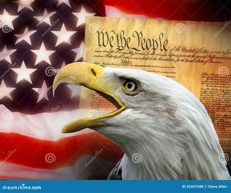 United States Of America Patriotic Symbols Royalty Free Stock Photos