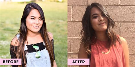 I was ready for a new look. 9 Girls Before and After Cutting Their Hair - Short Vs ...