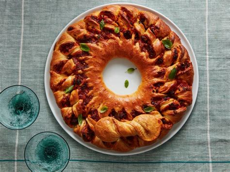 This recipe utilizes a dual boiler strategy to make certain the cake has remarkable agility, so initially fill up a bowl with cozy water and also established apart. Pizza Wreath Recipe | Food Network Kitchen | Food Network