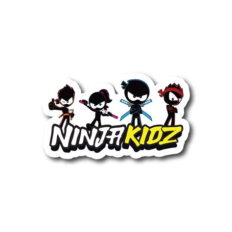 Ninja Kidz Cartoon Decals © Ninja Kidz Tv