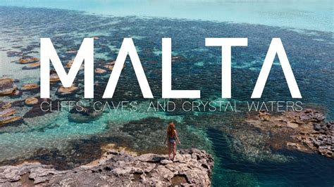 Malta Cliffs Caves And Crystal Waters Youtube