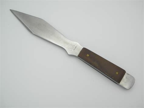 Vintage Olsen Ok Usa Double Edge Throwing Knife
