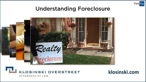 Understanding Foreclosure Augusta Csra Ga Aiken Sc Klosinski