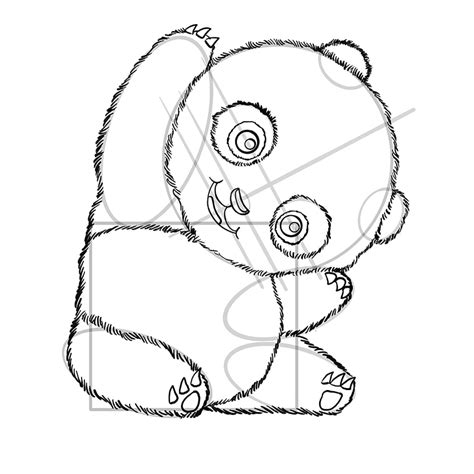 How To Draw A Panda A Cute Panda Drawing Tutorial
