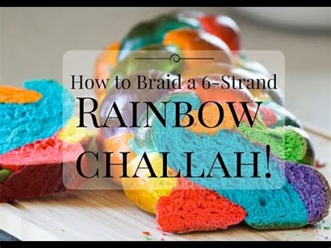 Maybe you would like to learn more about one of these? How to Braid a 6-Strand Rainbow Challah! - YouTube
