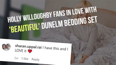 Holly Willoughby S Gorgeous Dunelm Bedding Set That Her Fans Now Want Birmingham Live