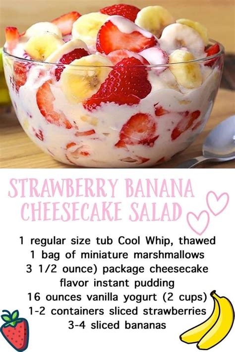 Strawberry Banana Salad