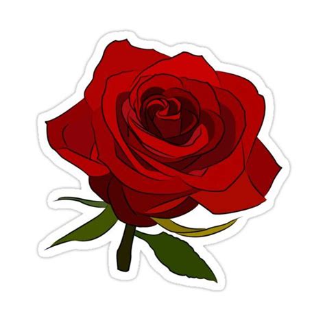 Rose Sticker By Emilyrosevance Floral Stickers Tumblr Stickers Fun