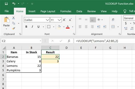 How to Use the VLOOKUP Function in Excel