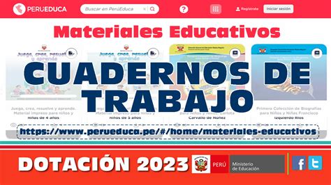 Materiales Educativos Cuadernos De Trabajo And Otros DotaciÓn 2023
