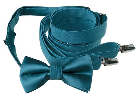 Bow Tie And Suspender Set Combo In Mens And Kids Sizes