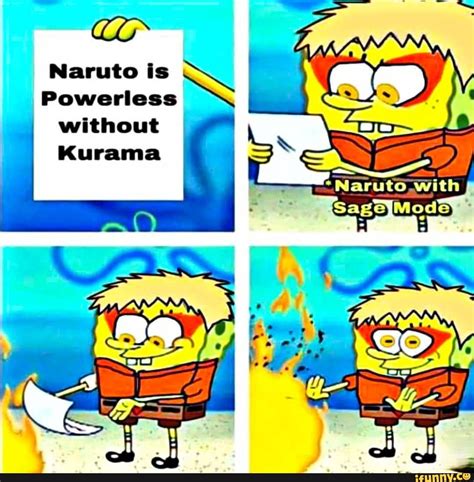 Naruto Is I Powerless Without Kurama Ifunny