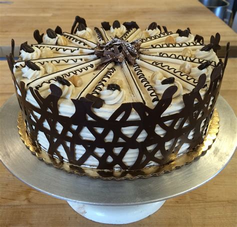 Mocha Hazelnut Cake After The Chocolate Cage Elizabeth Sheridan Flickr