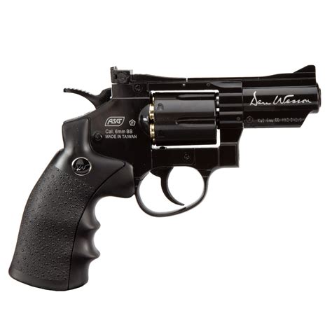 Asg Dan Wesson Softair 25 Zoll 6mm Bb Co2 Revolver Schwarz Kaufen