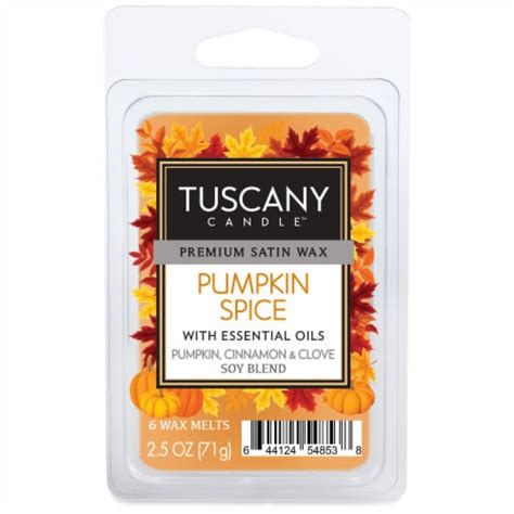 Tuscany Candle™ Wax Melts Pumpkin Spice 6 Pack 25 Ounces Kroger