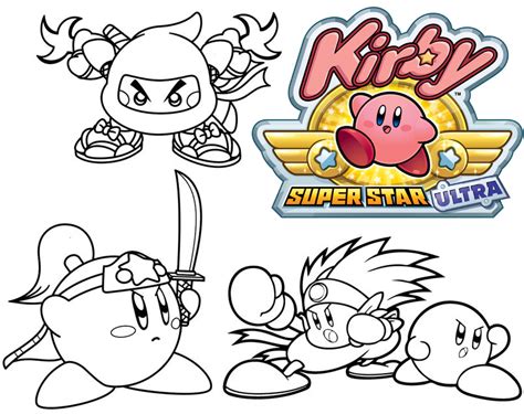 Kirby Coloring Pages For Kids