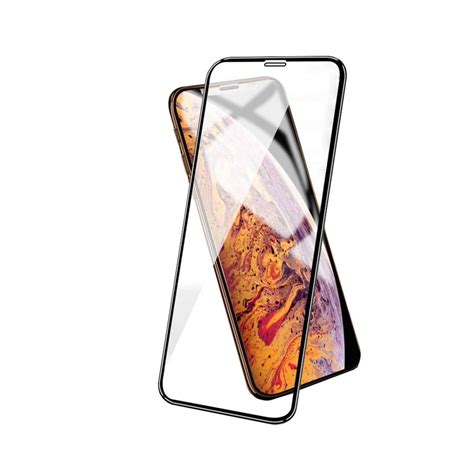 mica cristal templado 9d para iphone 11 pro max y iphone xs max