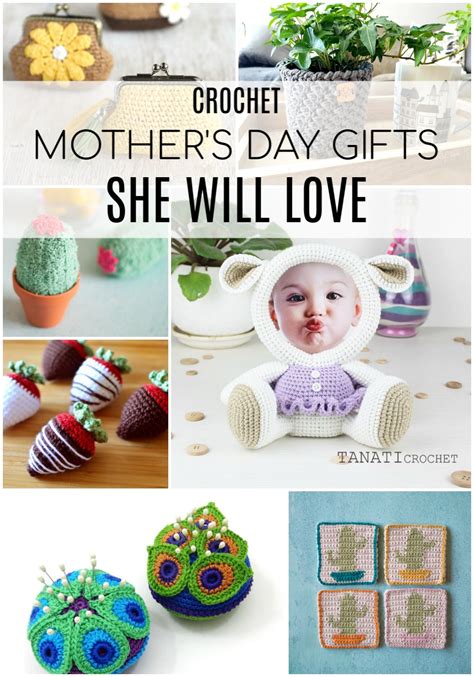 How will you express your love and appreciation for mom this year? Crochet Mother's Day Ideas - Gifts she will love this year ...