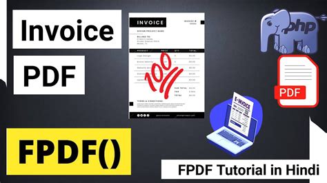 Php Invoice Using Fpdf How To Make Invoice In Php Invoice Using