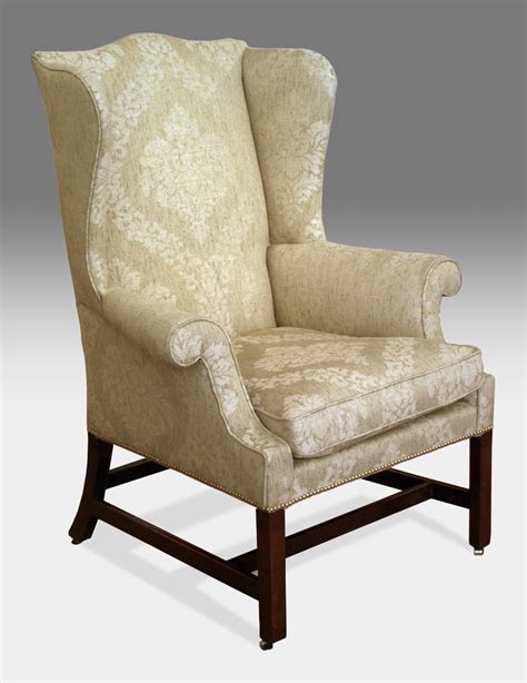 Antique Wing Arm Chair Georgian Wing Chair 18th Century Wing Chair
