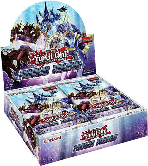 Yugioh Trading Card Game Pendulum Evolution Booster Box 24 Packs Konami