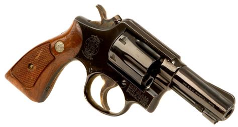 Deactivated Old Spec Smith And Wesson Model 10 5 38 Special Revolver